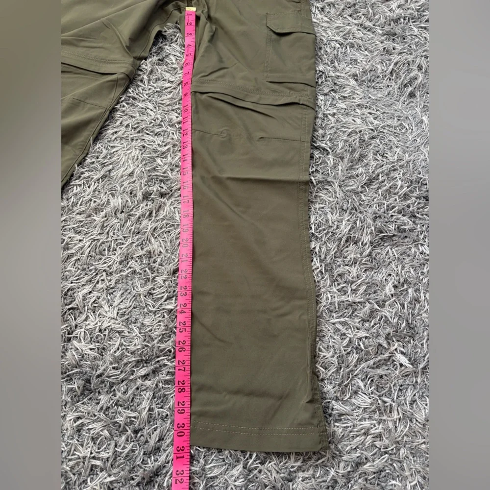 Columbia Women's Silver Ridge Utility Convertible Pants - Stone Green - Size 8 - Picture 11 of 16